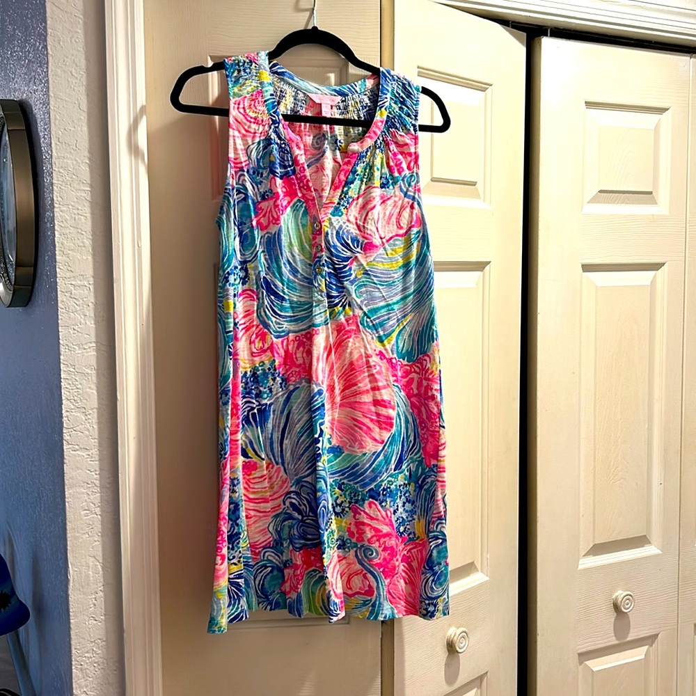 Lily Pulitzer dress.